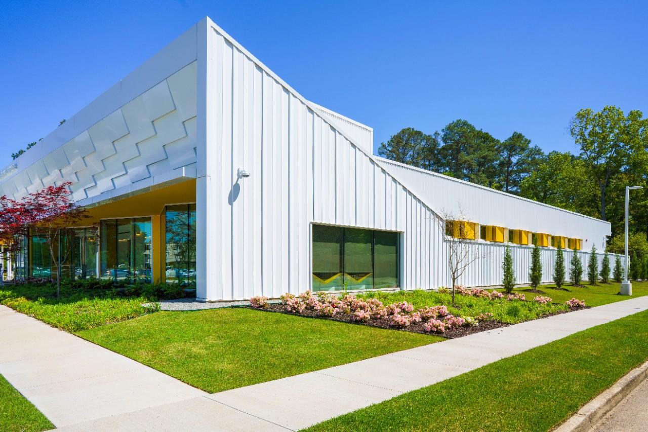 Different Pulse profiles integrated into a single façade